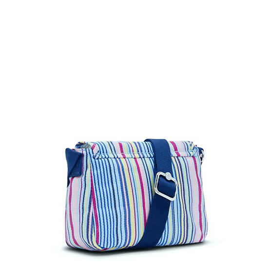 Sac Mini Kipling Sabian Classiche Printed Crossbody Bleu | FR 1875XY